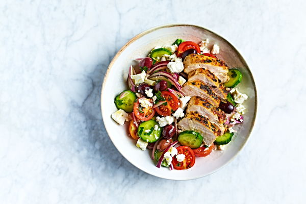 Photo of Chicken Souvlaki Platter (KETO)