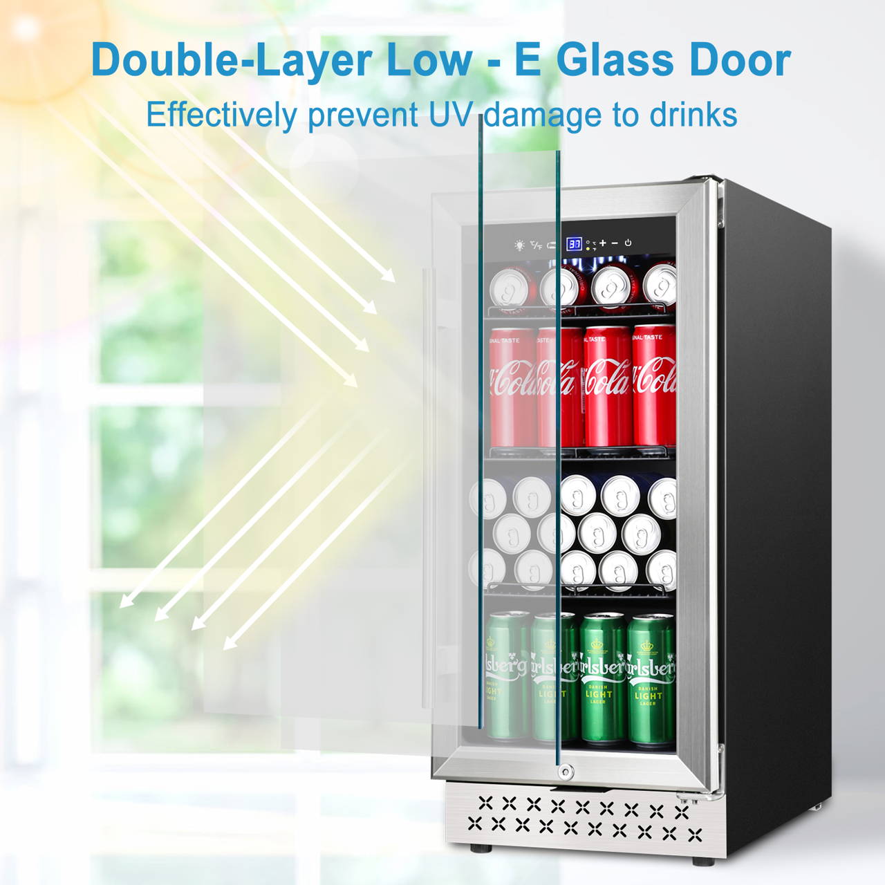 15 Inch Wide Beverage Cooler Online USA Mini Drinks Fridge Tylza