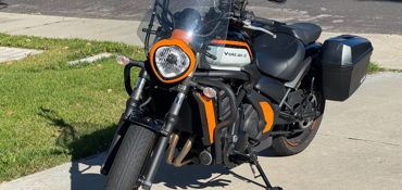 2022 KAWASAKI VULCAN S CAFE motorcycle for rent near Union City, CA