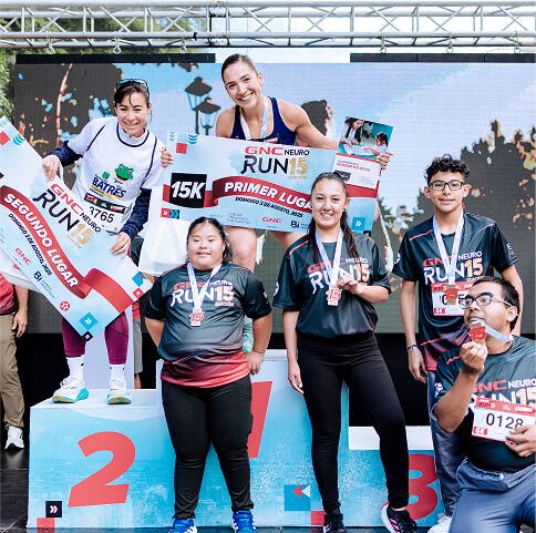 ganadores de la carrera neuro run