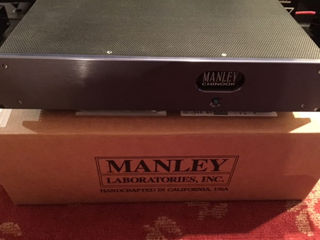 Manley Chinook MM/MC Phono Stage Includes (4) NOS Amper...