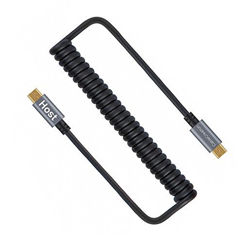 Amazonbasics Usb Type C To Micro B 2 0 Cable Vs Cablecreation Coiled Usb 2 0 Micro Usb To Micro Usb Cable Slant