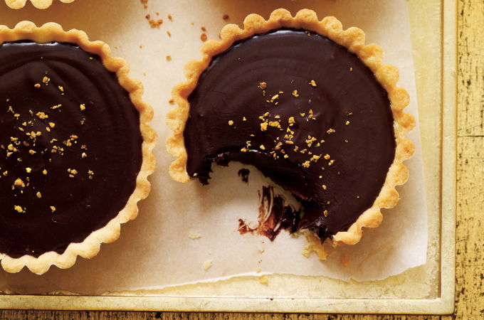 Honey and Chocolate Tartlets