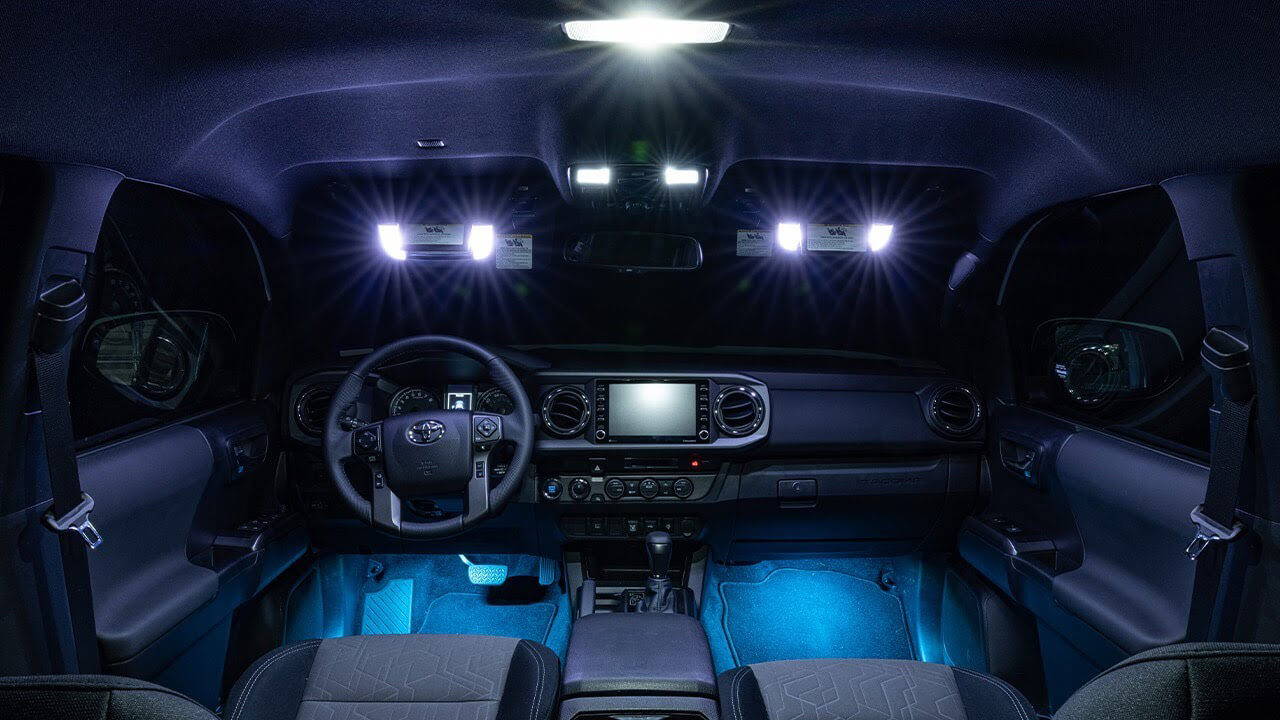 Toyota Tacoma Dual Output Footwell Kit + Interior Lights