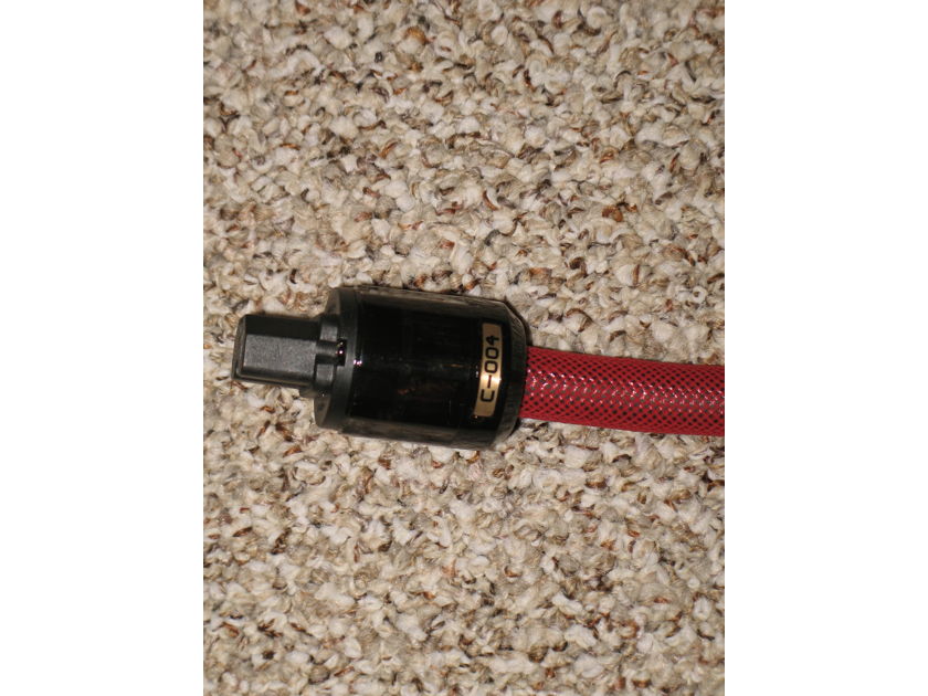 Gavin Audio Reference R10 Power Cable, 2.5 Meters, Red