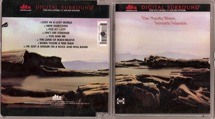 Moody Blues - Seventh Sojourn DVD-Audio DTS 5.1 Surround
