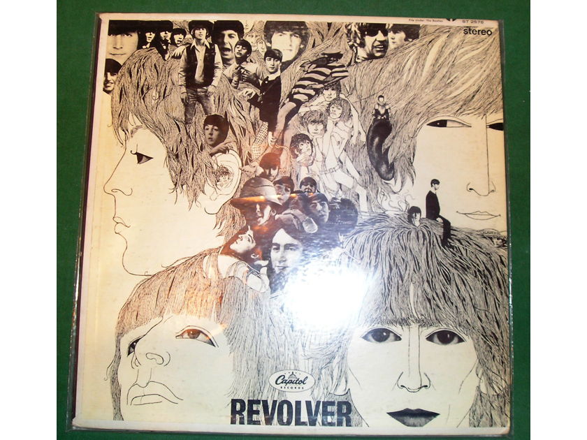BEATLES (The) "REVOLVER" - 1968 CAPITOL REISSUE - TIP-ON JACKET ***EXCELLENT 9/10***