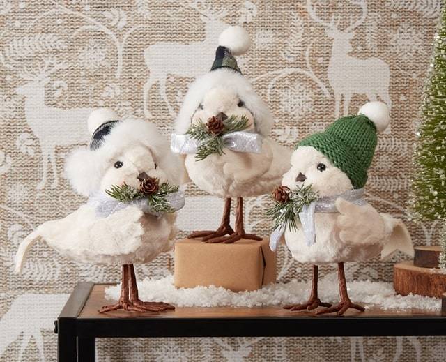 raz imports christmas tree ornament glass ball with cardinal and glitter detail