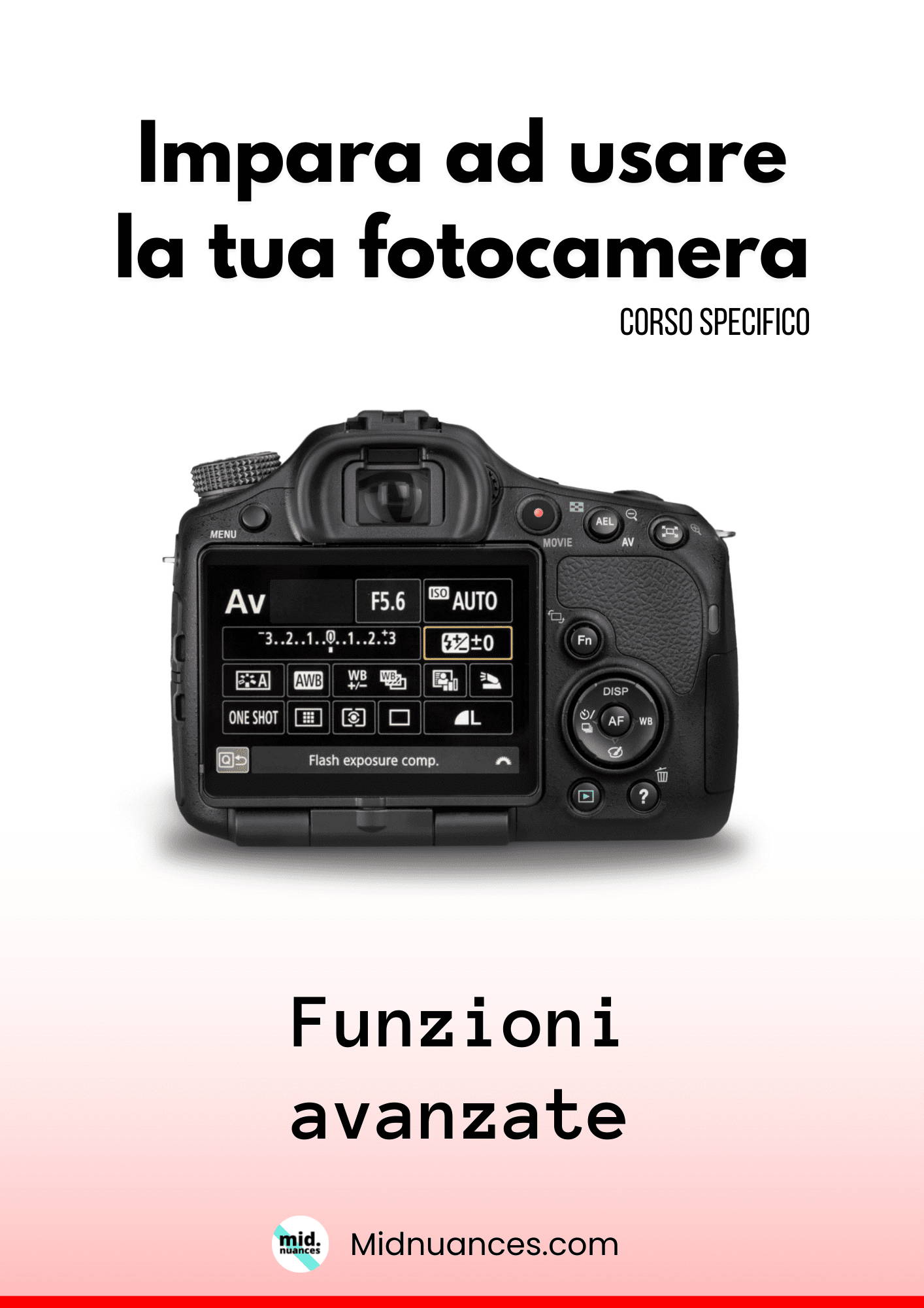  Corso di fotografia online fotocamere reflex