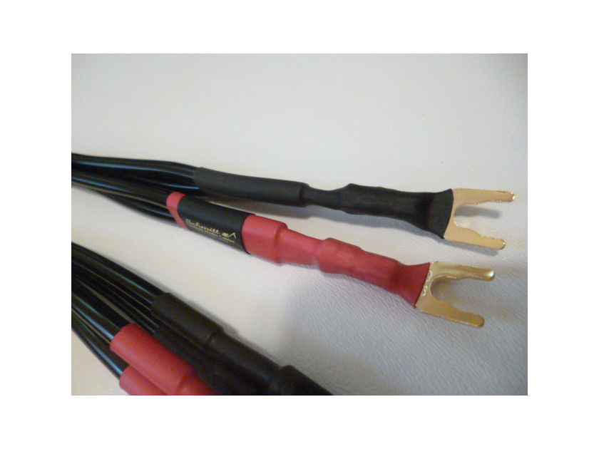 Schmitt Custom Audio 4mm 6N OCC Copper Bi-wire Speaker Cables 6ft 1 Pair