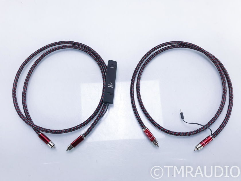 AudioQuest Colorado RCA Cables 1.5m Pair Interconnects (Missing one DBS) (16425)