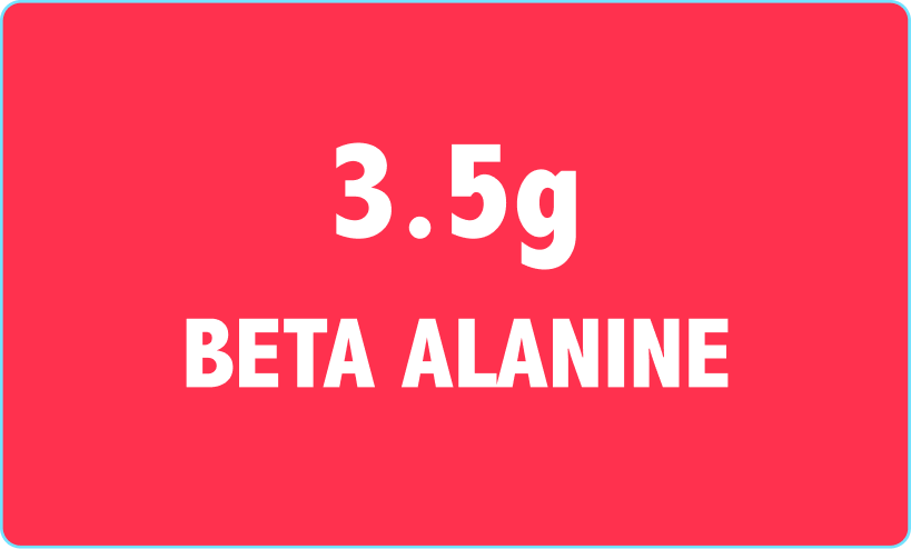 3.5g beta alanine graphic