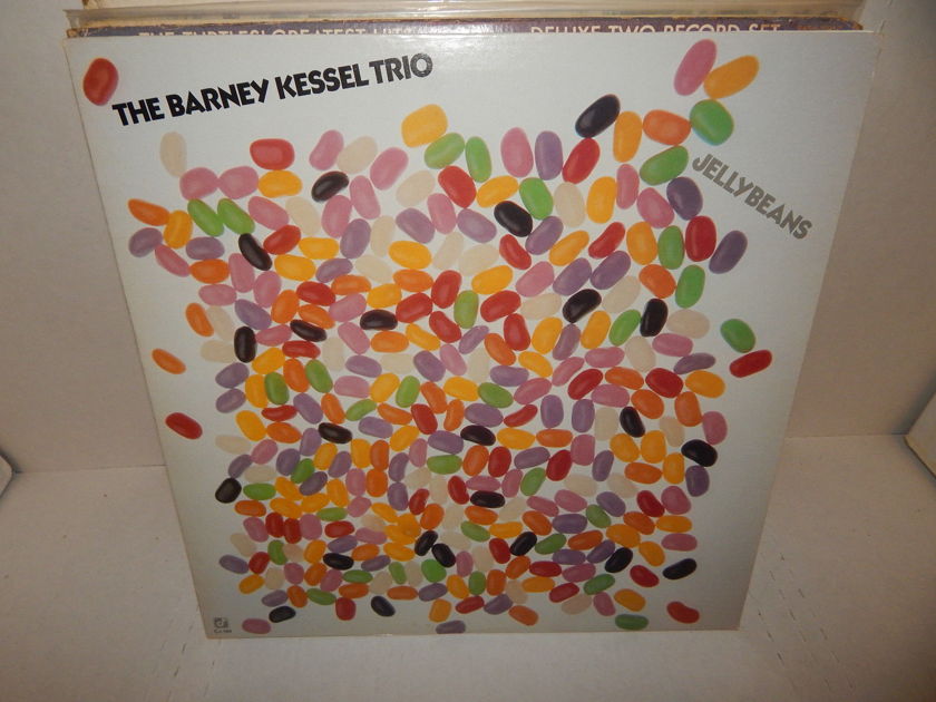 BARNEY KESSEL TRIO -  JELLYBEANS Bob Maize Jimmie Smith 1981 Concord Jazz LP