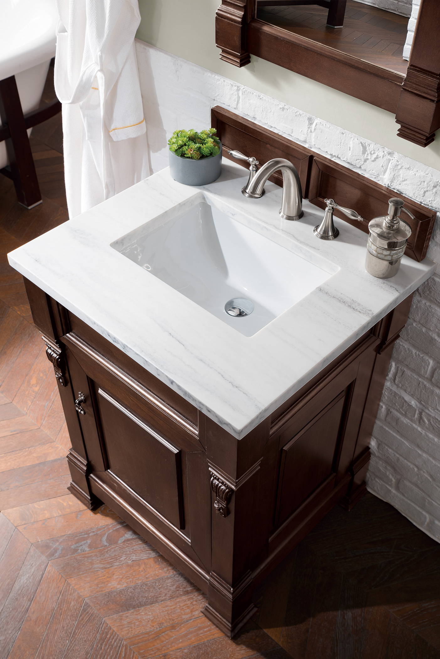 Brookfield 26" Single Bathroom Vanity James Martin Vanities