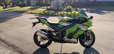2025 KAWASAKI NINJA ZX-10RR ABS motorcycle for rent near Plantation, FL