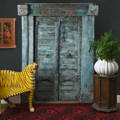 Antique salvaged Indian doors & jharokha panels