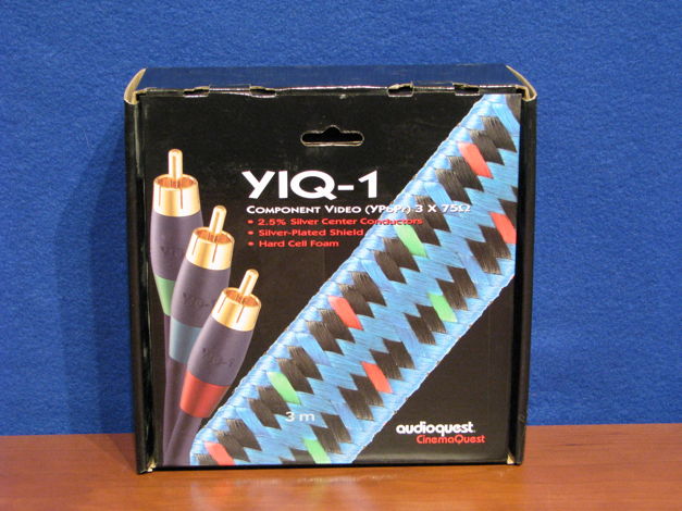 Audioquest Yiq-1 3m RCA comp. Video cable, looks like new