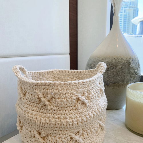 Boho Basket Crochet