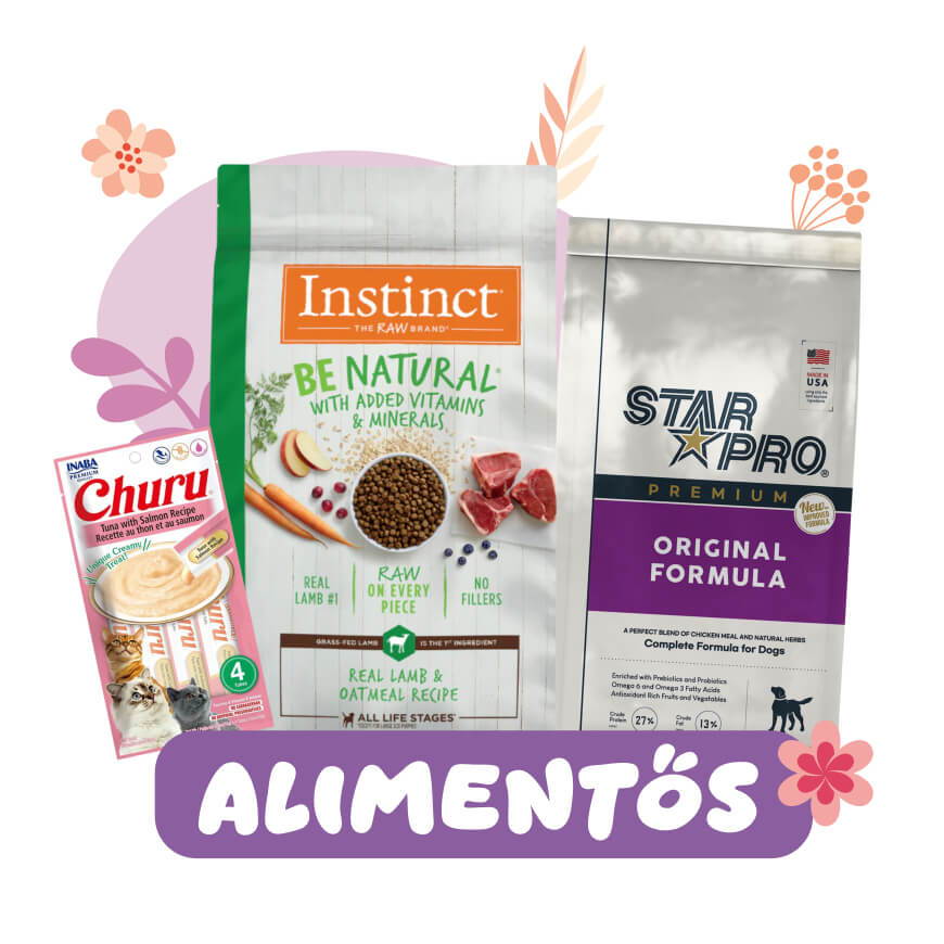 alimentos para mascotas