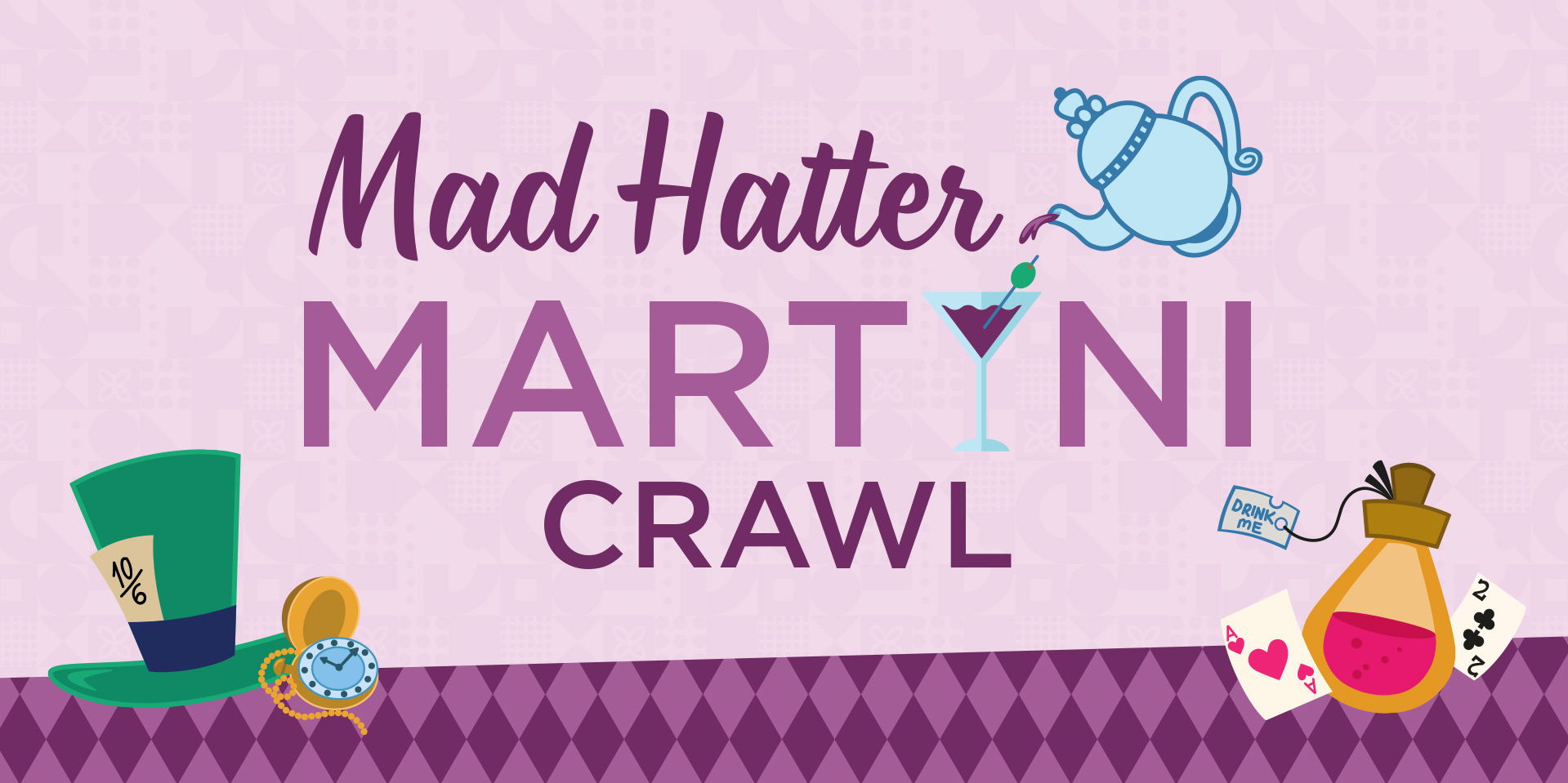 Mad Hatter Martini Crawl promotional image