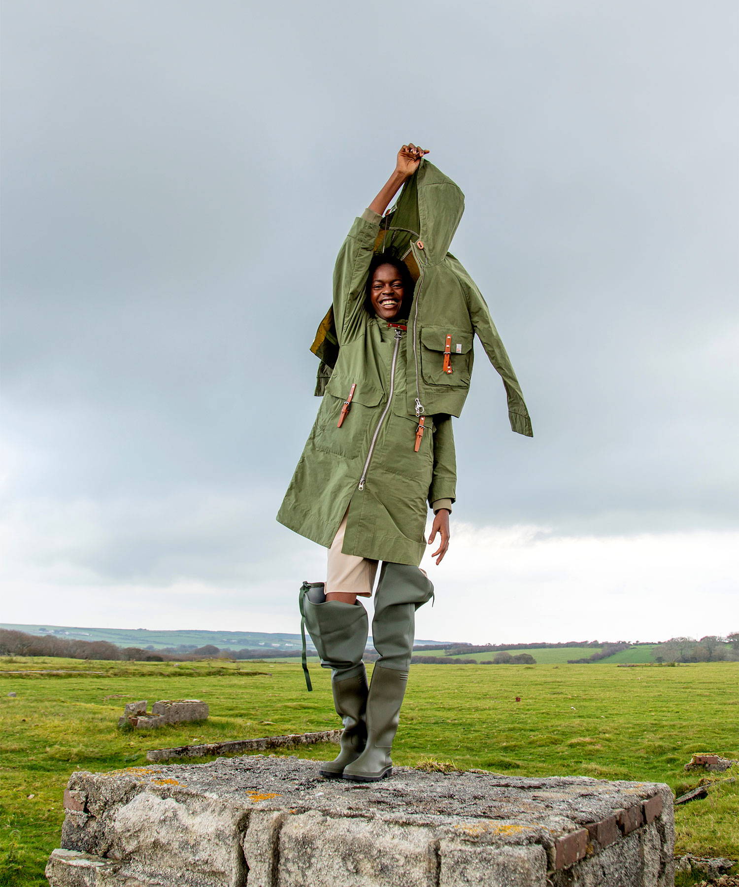 Ally Capellino + Barbour Campaign