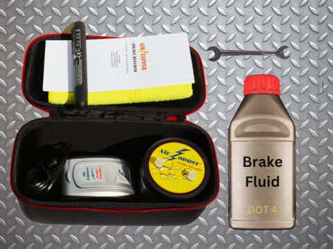 Fresh Brake Fluid is a key to bleed brakes by yourself