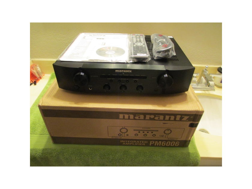 Marantz PM6006 Integrated Amp w/Phono & Digital inputs Boxed XLNT!