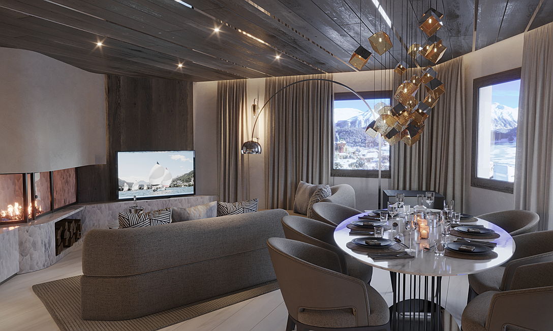  Zug
- Immobilie «Le Cristal» in St. Moritz, Schweiz