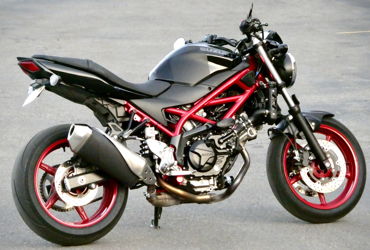 2018 SUZUKI SV650 motorcycle for rent near Park City, UT