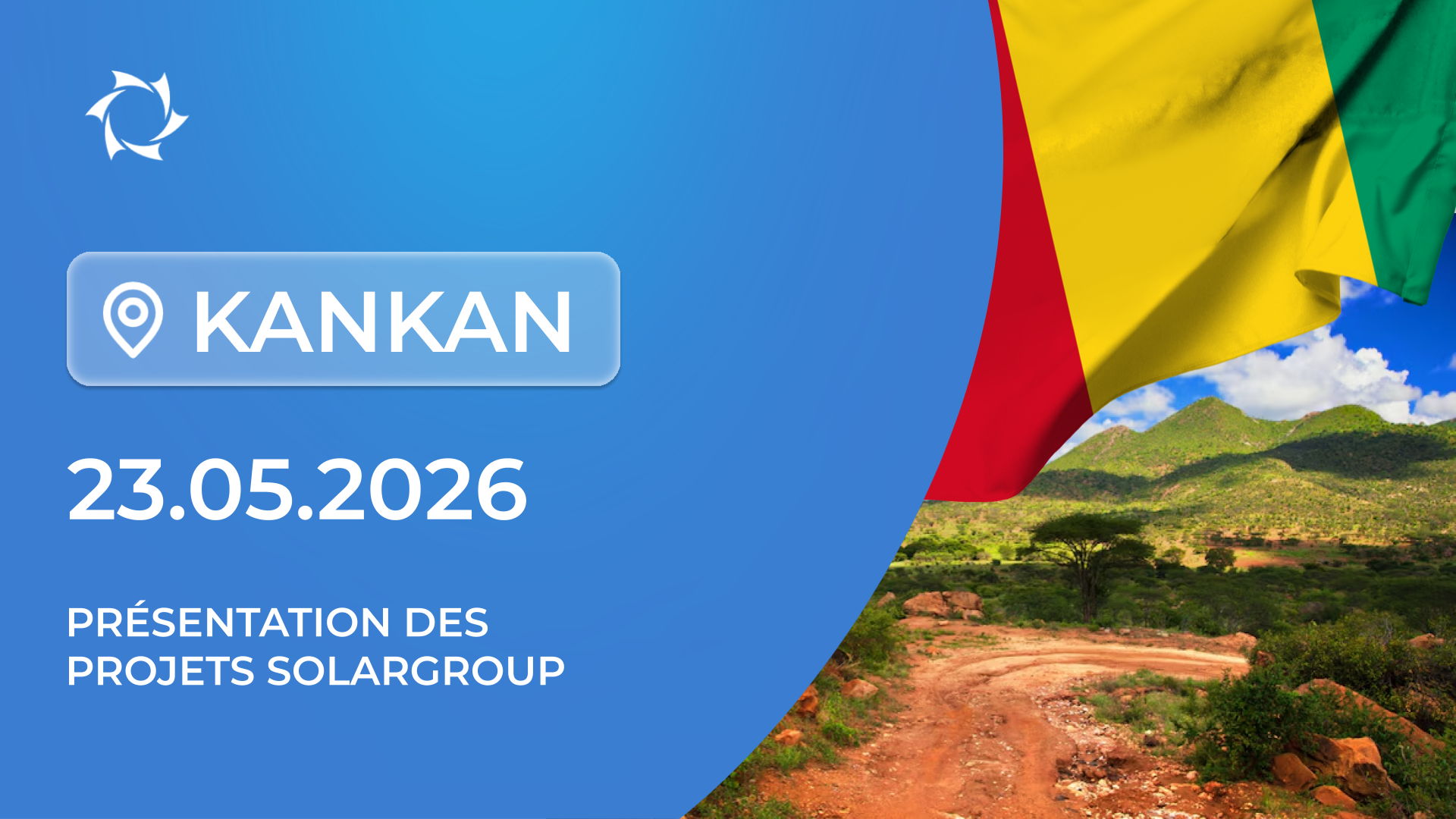 Présentation des projets SOLARGROUP à Kankan en Guinée