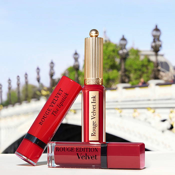 Rouge à lèvres longue tenue rouge edition velvet