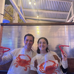 Buy us dinner on our honeymoon!