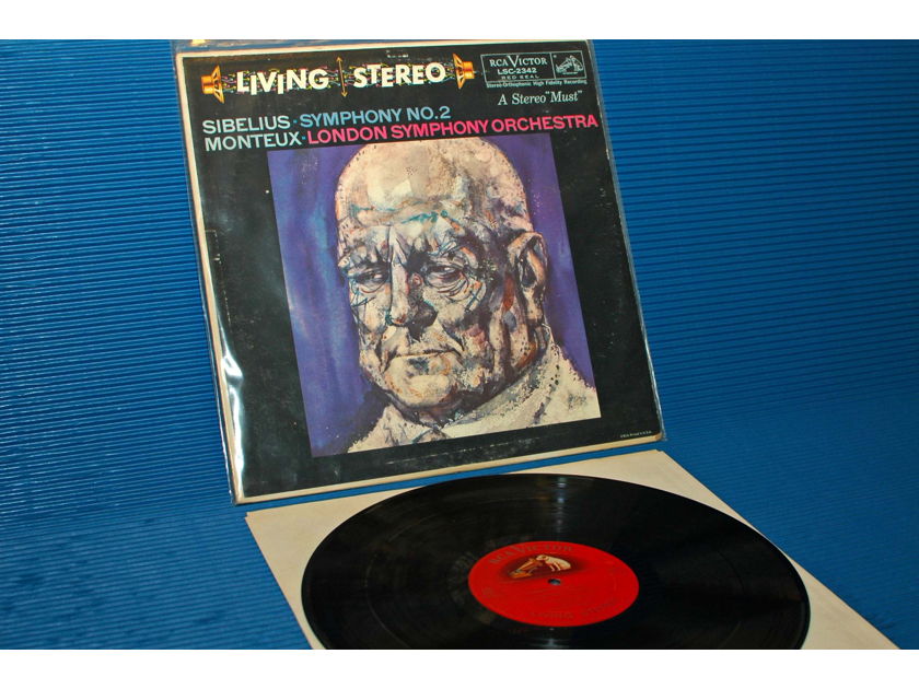 SIBELIUS/Monteux -  - "Symphony No. 2" -  RCA 'Shaded Dog' 1959 TAS list