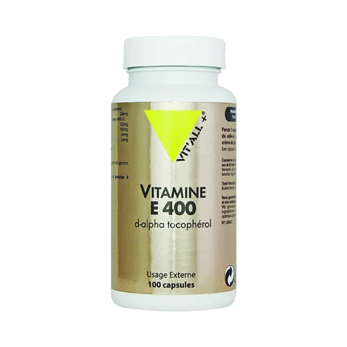 VITAMINE E 400 U.I. (d-alpha Tocophérol) - Usage Externe