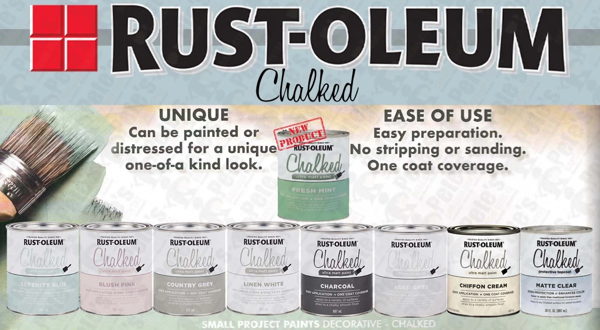 Rust-Oleum Chalk Paint – Choose your colour - Image 2