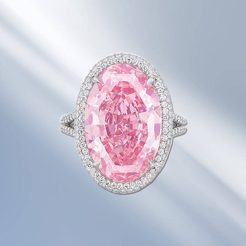 Pink Moval Diamond