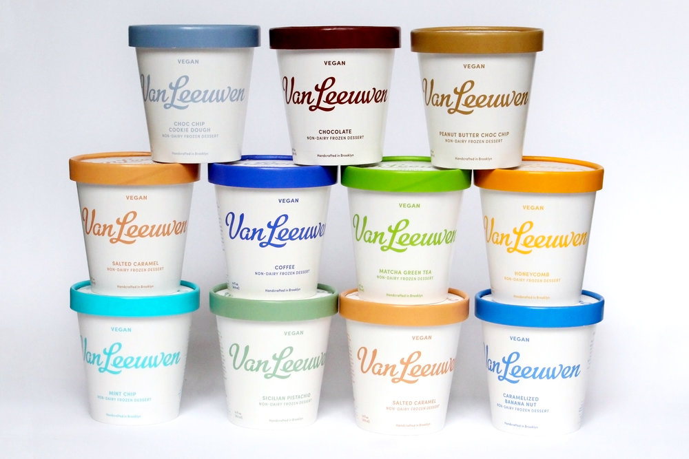 The Graphic, Gorgeous New Look of Van Leeuwen Artisan Ice Cream ...