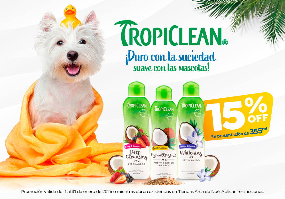 tropiclean - 15% off