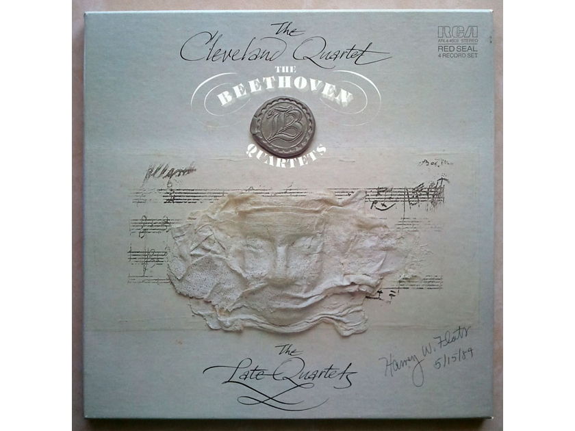 RCA/Cleveland Quartet/Beethoven - The Late Quartets / 4-LP / / NM
