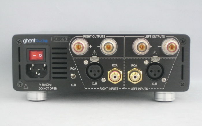 ghentaudio GA-S125P Stereo 125w x 2/ch (Powered by ICEp...