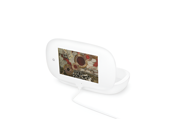 Aboriginal Art UV Phone Sanitizer, Wireless Charging Pad - Image 5