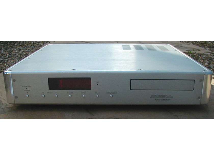 Krell KAV-280cd silver cd player with remote