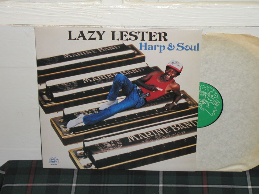 Lazy Lester - Harp&Soul LP Alligator AL 4768