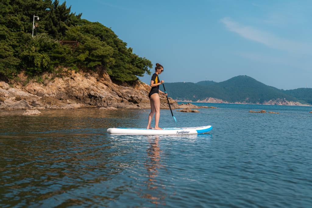 Funwater inflatable SUP make first-timer easy to paddleboard