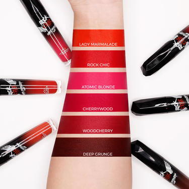 ROCK CHIC Liquid Lipstick - 'CHERRYWOOD' - Image 3