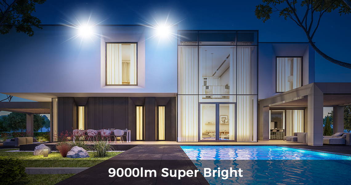 100W Brightness LED Flood Lights for Yard