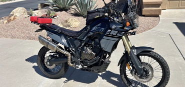 2022 YAMAHA TENERE 700 motorcycle for rent near Phoenix, AZ