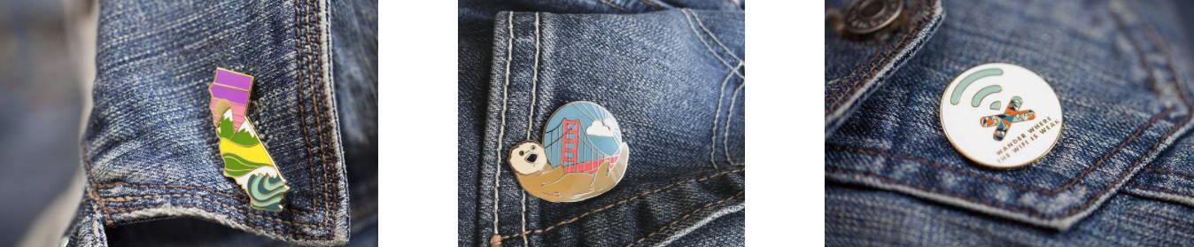 bobo enamel pins