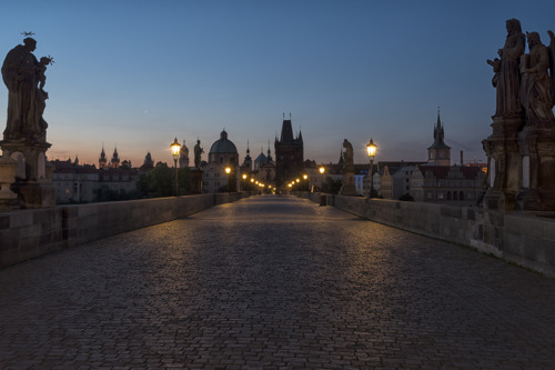 Вечерняя Прага без туристического водоворота