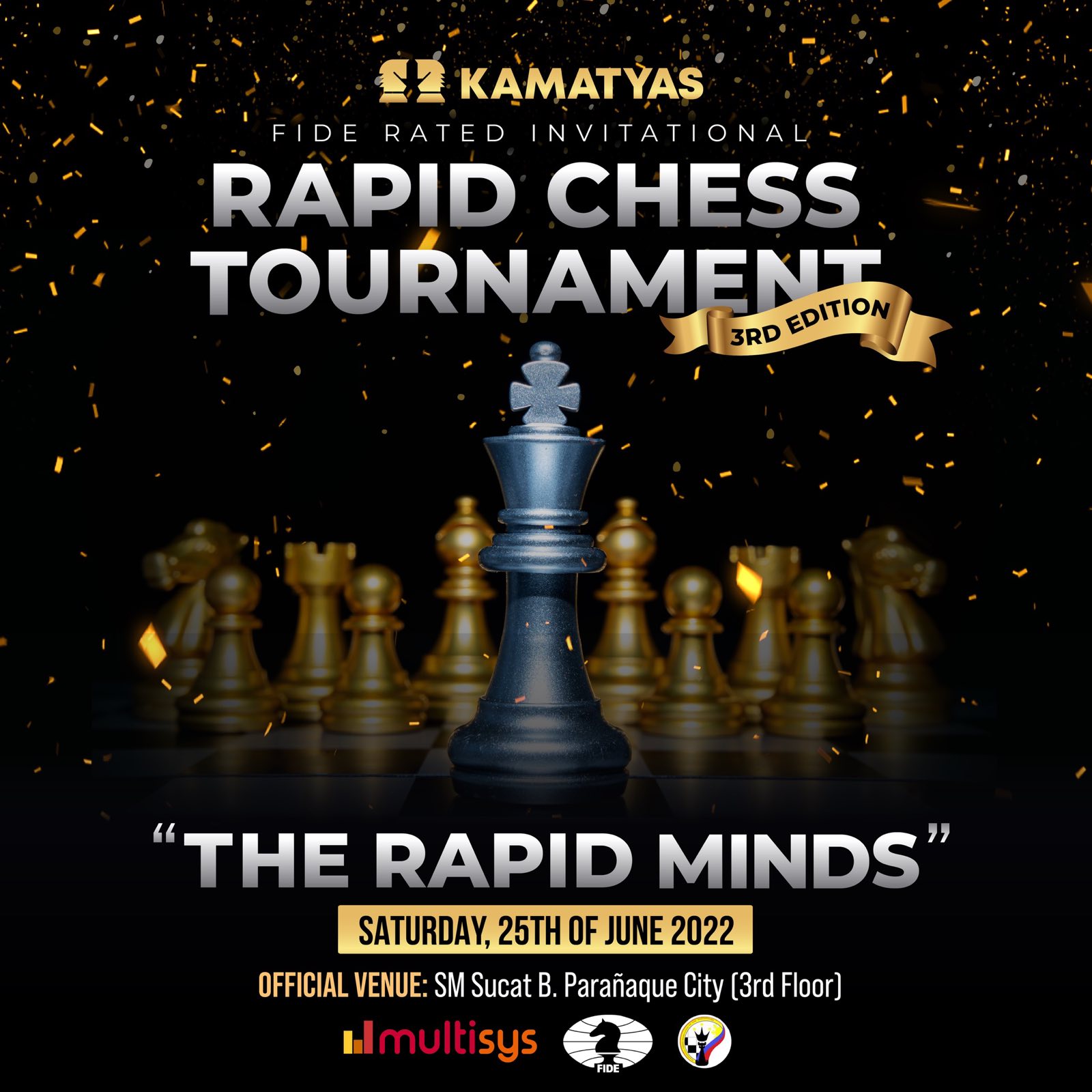Torneio Parnaíba Chess • Rapid • 7+3 • Modalidade Arena. 
